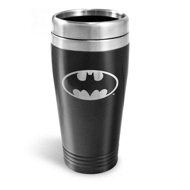 Batman Travel Mug (Stainless Steel) - Bea DnD Games