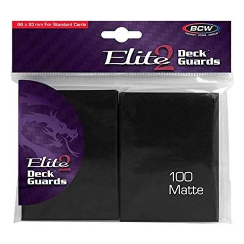 BCW Deck Guard Elite 2 Matte Sleeves (100 Pack) - Bea DnD Games