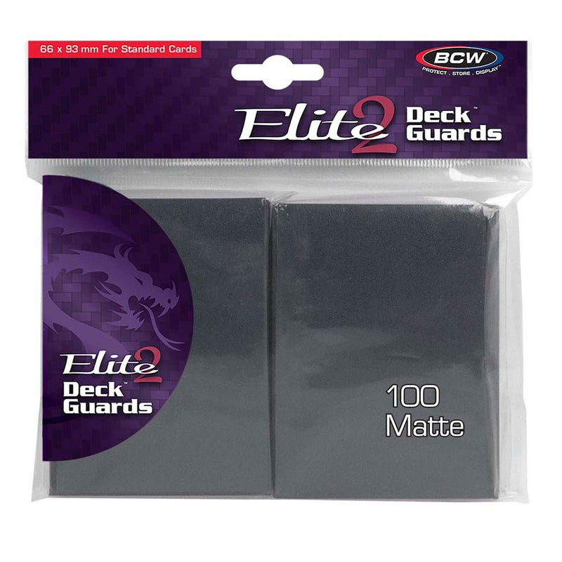 BCW Deck Guard Elite 2 Matte Sleeves (100 Pack) - Bea DnD Games
