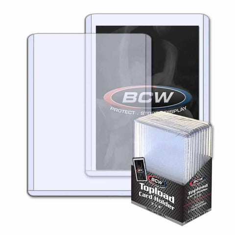 BCW Toploader Card Holders - 108pt (10 pack) - Bea DnD Games