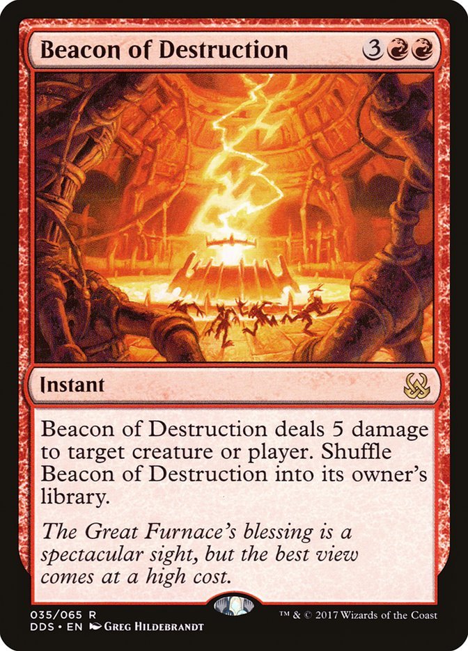 Beacon of Destruction [Duel Decks: Mind vs. Might] - Bea DnD Games