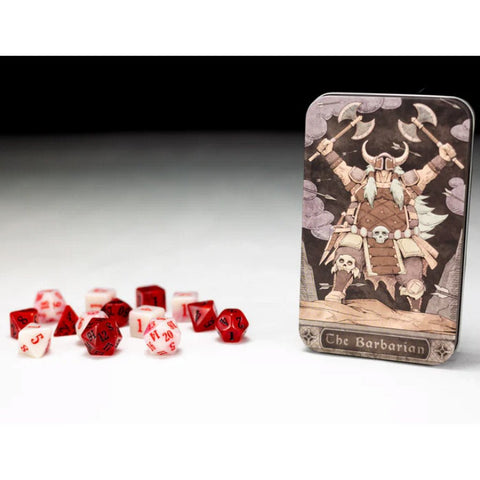 Beadle & Grimm's Dice Set - Barbarian - Bea DnD Games