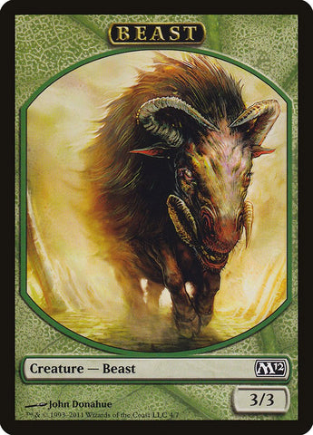 Beast Token [Magic 2012 Tokens] - Bea DnD Games