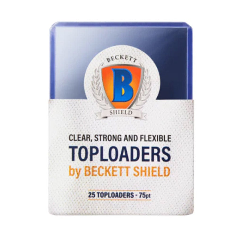 Beckett Shield Toploader Card Holders - 75pt (25 pack) - Bea DnD Games