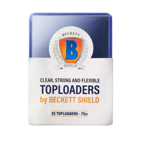 Beckett Shield Toploader Card Holders - 75pt (25 pack) - Bea DnD Games