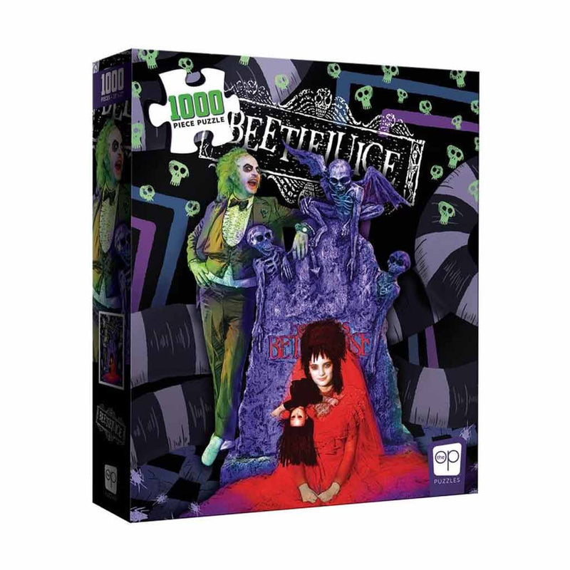 Beetlejuice Graveyard Wedding Puzzle - 1,000 Piece Puzzle - Bea DnD Games