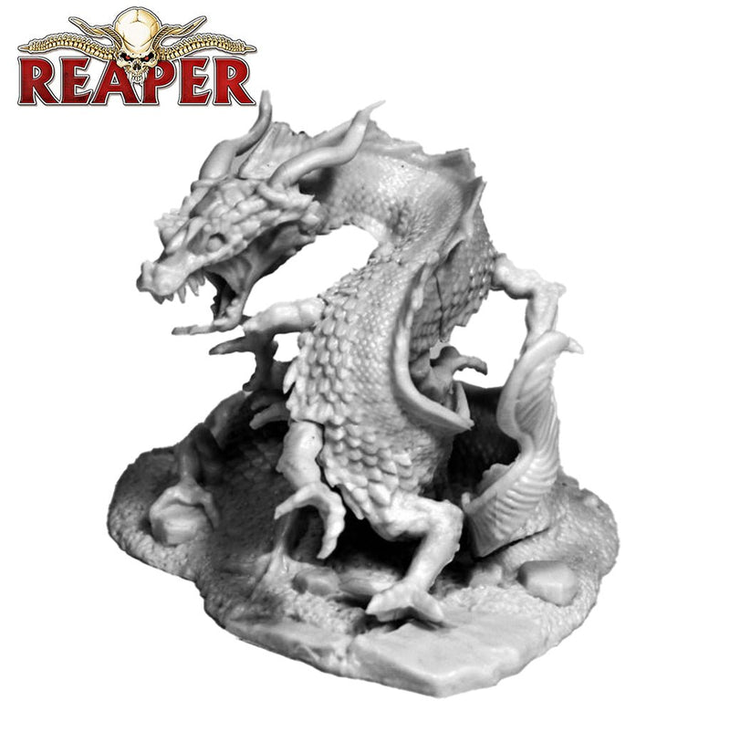 Behir - Dark Heaven Bones Unpainted Miniatures by Reaper Miniatures - Bea DnD Games