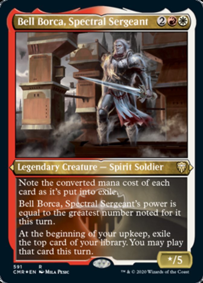 Bell Borca, Spectral Sergeant (Etched) [Commander Legends] - Bea DnD Games