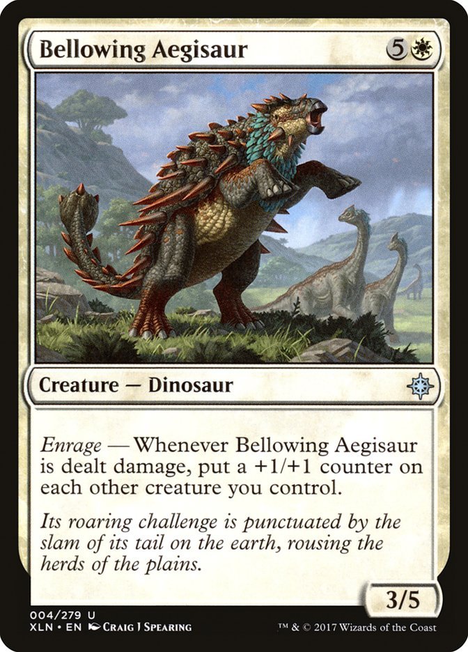 Bellowing Aegisaur [Ixalan] - Bea DnD Games