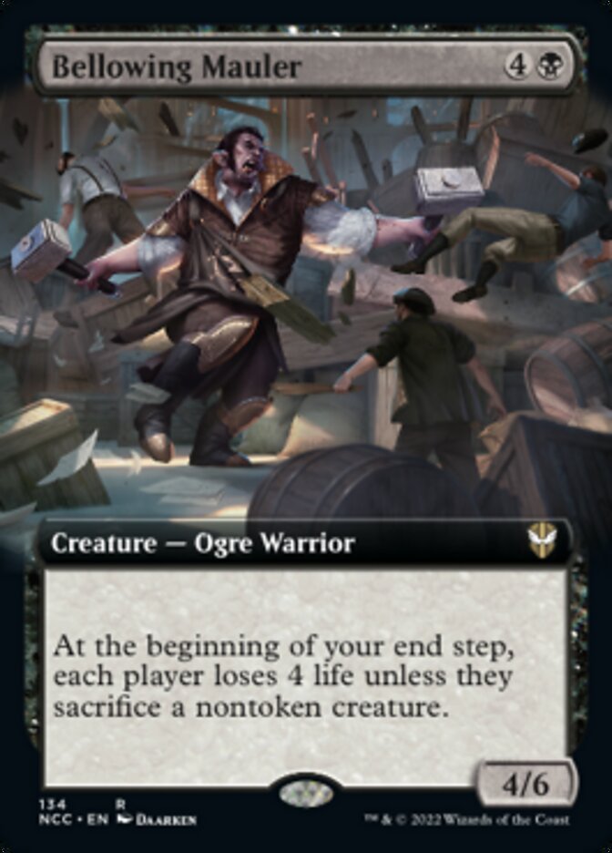 Bellowing Mauler (Extended Art) [Streets of New Capenna Commander] - Bea DnD Games