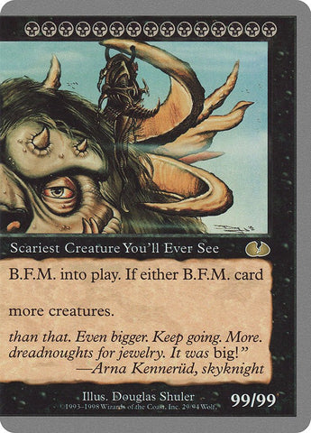 B.F.M. (Big Furry Monster) (29/94) [Unglued] - Bea DnD Games