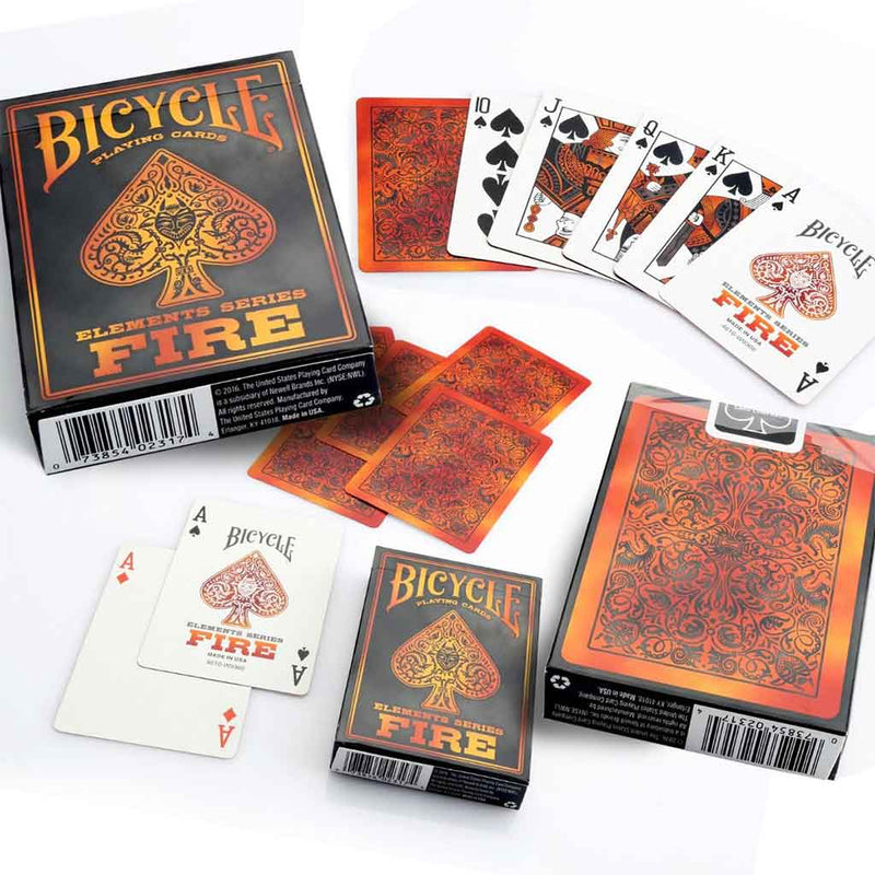 Bicycle Fire Playing Cards - Bea DnD Games