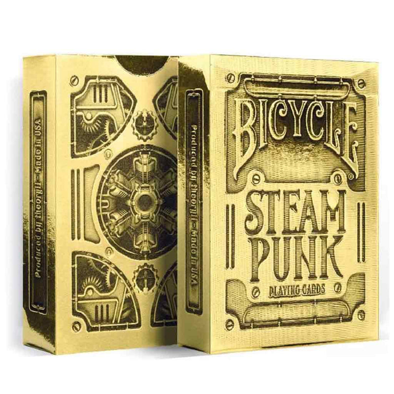 Bicycle Gold Steampunk Playing Cards - Bea DnD Games
