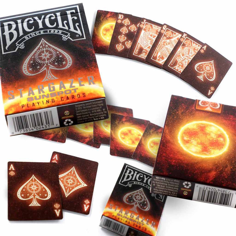 Bicycle Stargazer Sun Spot Playing Cards - Bea DnD Games