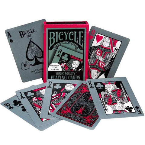 Bicycle Tragic Royalty Playing Cards - Bea DnD Games