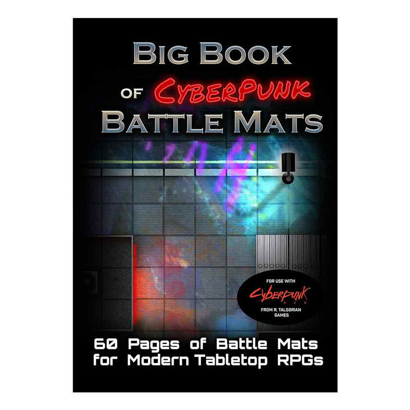 Big Book of CyberPunk Battle Mats - Bea DnD Games