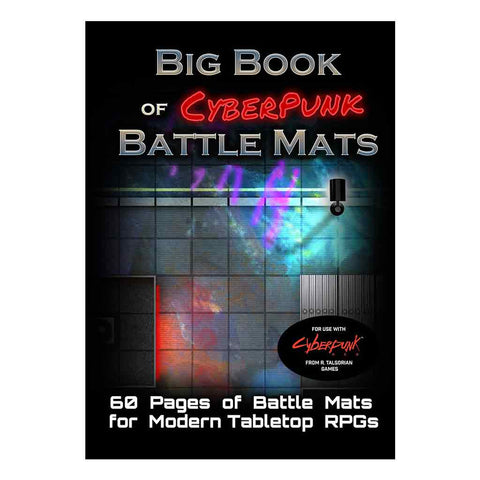 Big Book of CyberPunk Battle Mats - Bea DnD Games