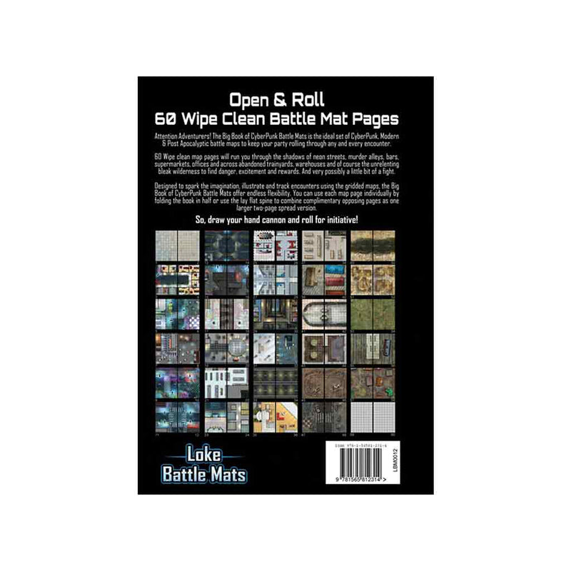 Big Book of CyberPunk Battle Mats - Bea DnD Games