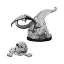 Black Dragon Wyrmling Nolzur's Marvelous Unpainted Miniatures - Bea DnD Games