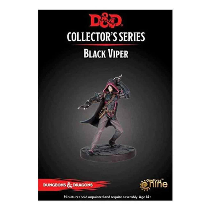 Black Viper - Waterdeep Dragon Heist D&D Collectors Series Unpainted Miniatures - Bea DnD Games