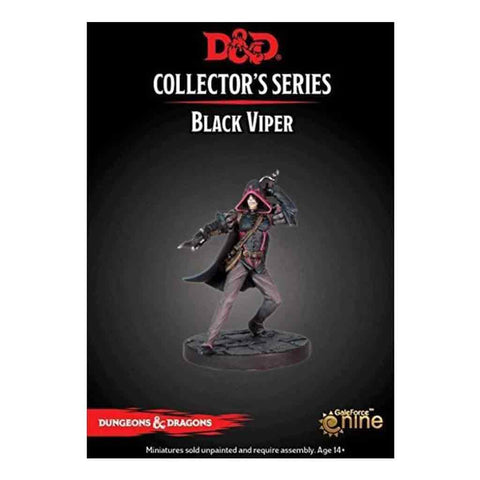 Black Viper - Waterdeep Dragon Heist D&D Collectors Series Unpainted Miniatures - Bea DnD Games