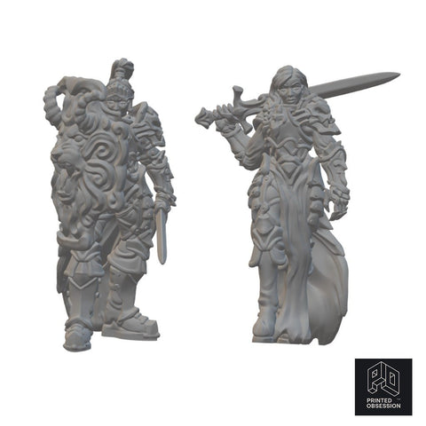 Blackguards | BeaMini Unpainted RPG Miniatures - Bea DnD Games