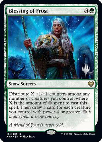 Blessing of Frost (Promo Pack) [Kaldheim Promos] - Bea DnD Games