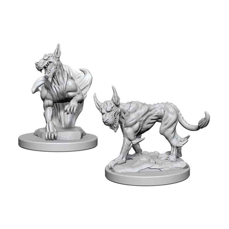 Blink Dogs Nolzur's Marvelous Unpainted Miniatures - Bea DnD Games