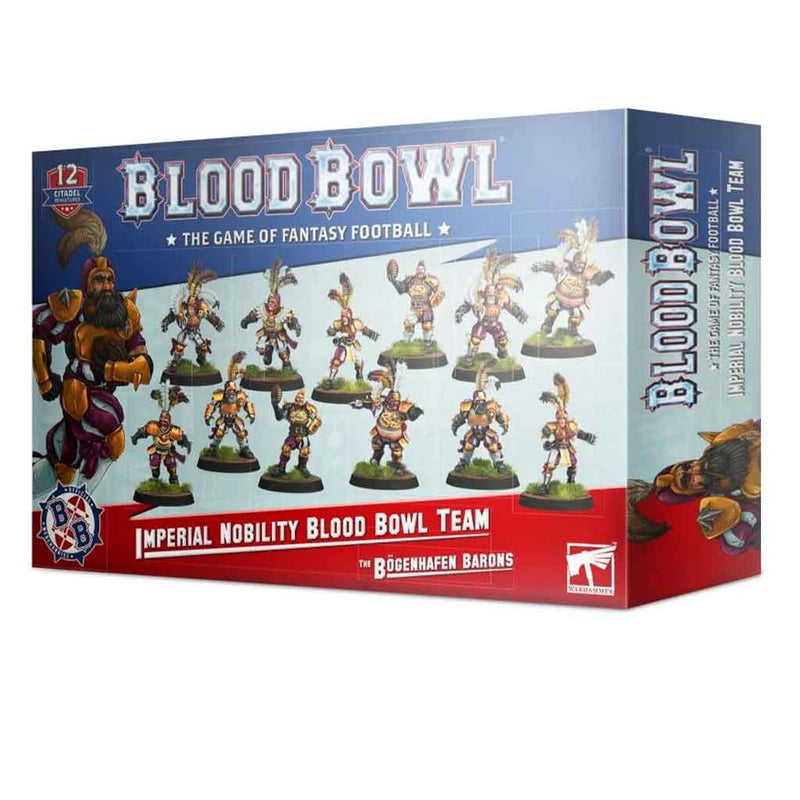 Blood Bowl - Imperial Nobility Team - The Bögenhafen Barons - Bea DnD Games