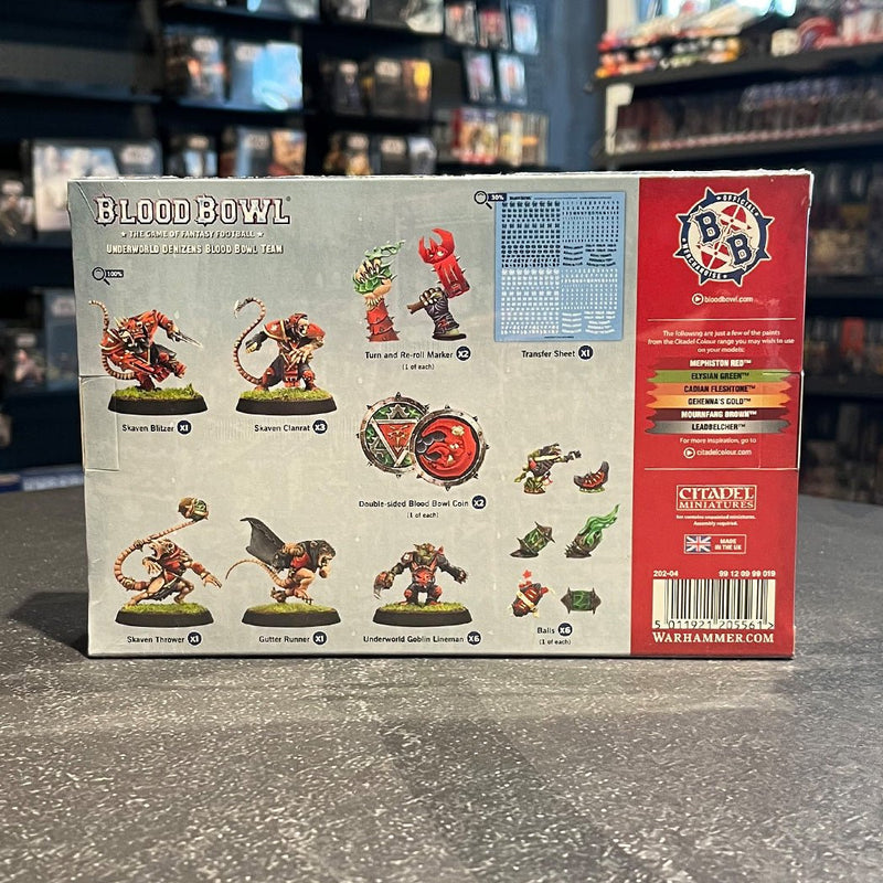 Blood Bowl - Underworld Denizens Team - The Underworld Creepers - Bea DnD Games