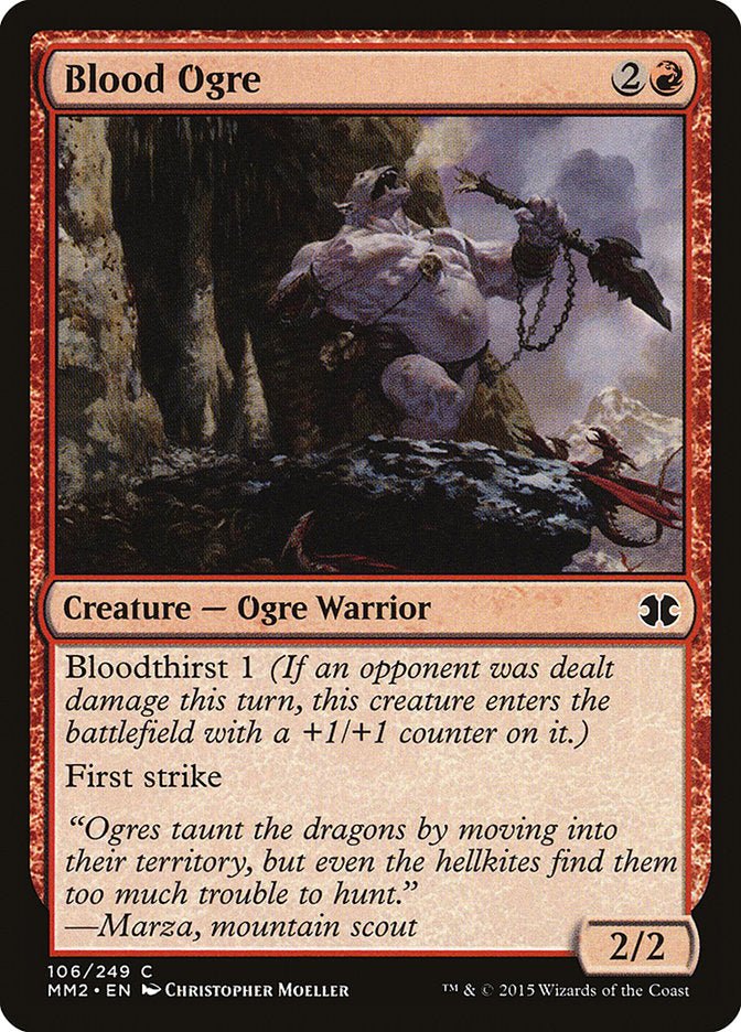 Blood Ogre [Modern Masters 2015] - Bea DnD Games