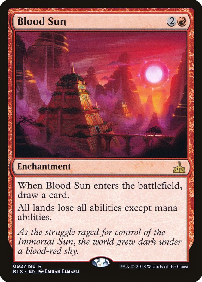 Blood Sun [Rivals of Ixalan] - Bea DnD Games