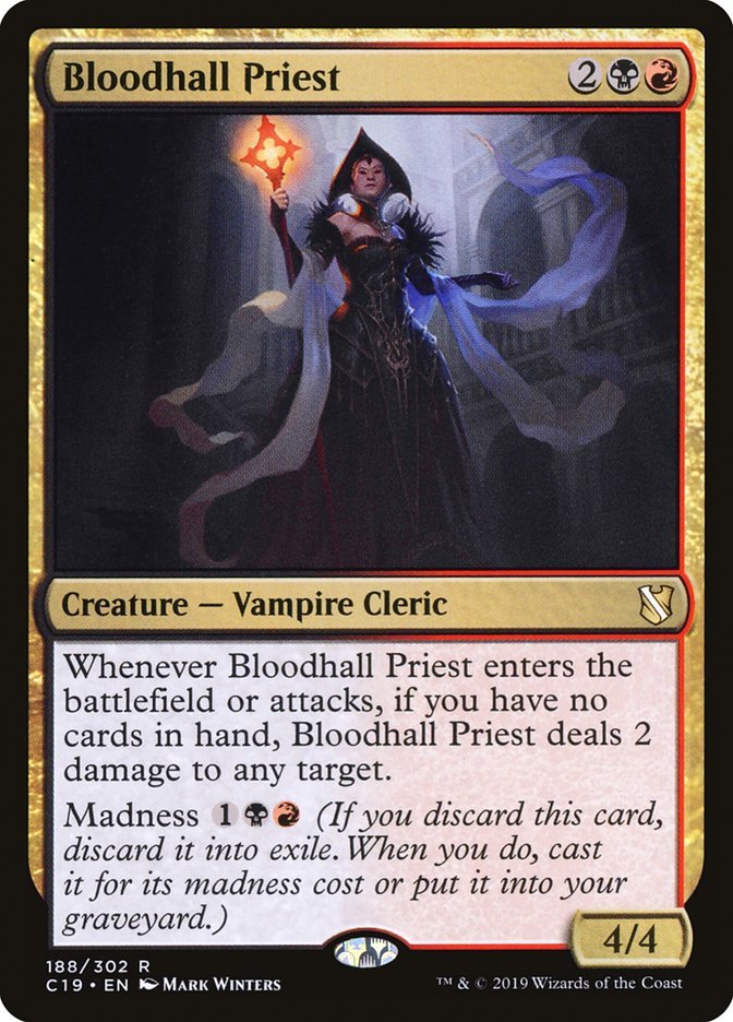 Bloodhall Priest [Commander 2019] - Bea DnD Games