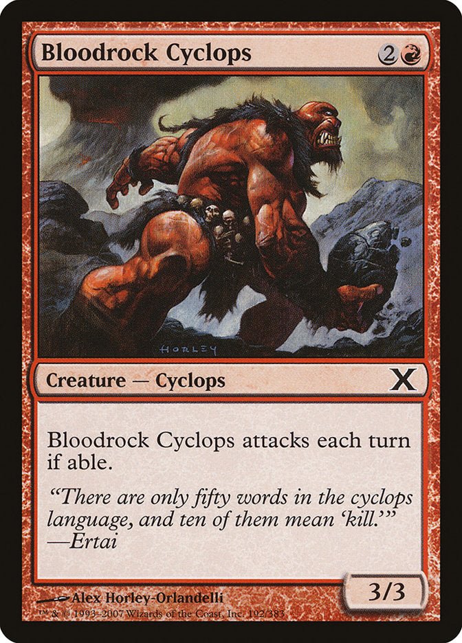 Bloodrock Cyclops [Tenth Edition] - Bea DnD Games