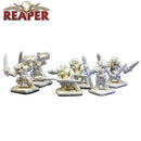 Bloodscale Kobolds (6) - Dark Heaven Bones Unpainted Miniatures by Reaper Miniatures - Bea DnD Games