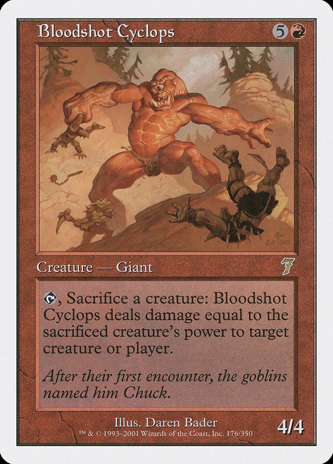 Bloodshot Cyclops [Seventh Edition] - Bea DnD Games