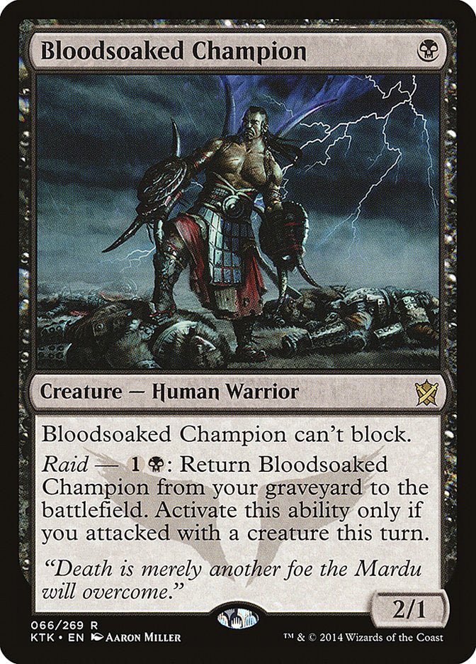 Bloodsoaked Champion [Khans of Tarkir] - Bea DnD Games