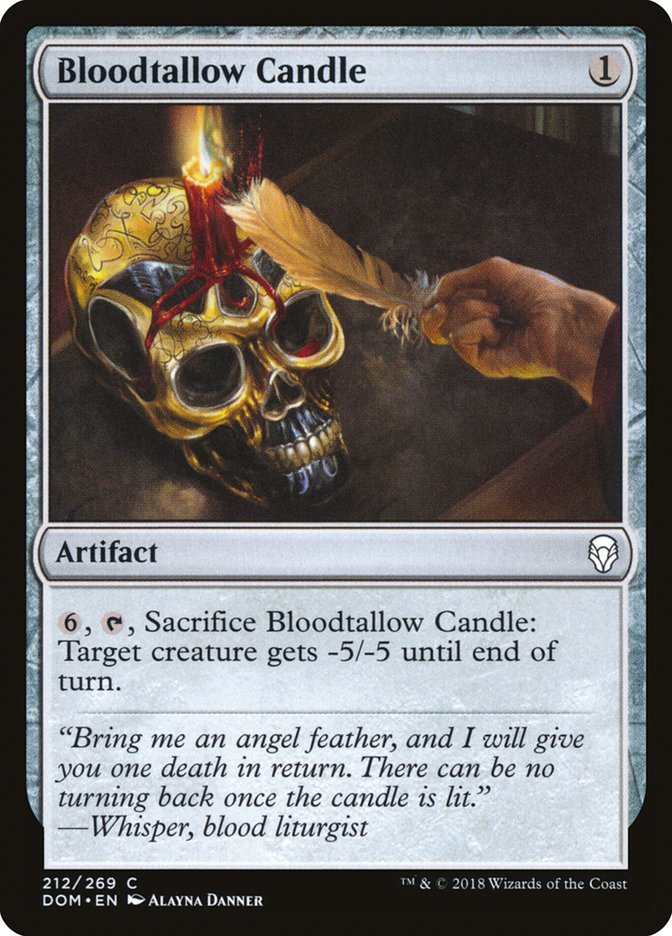 Bloodtallow Candle [Dominaria] - Bea DnD Games