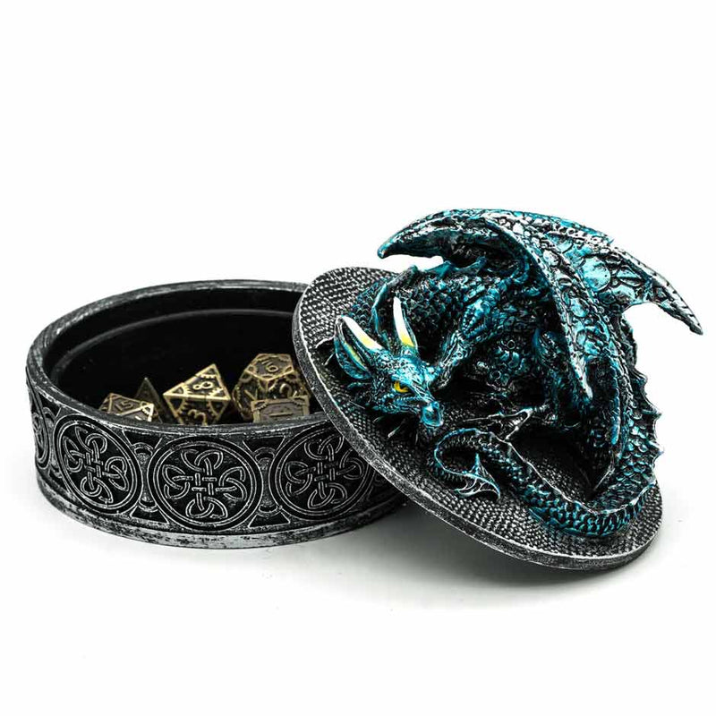 Blue Dragon Dice Box - Bea DnD Games
