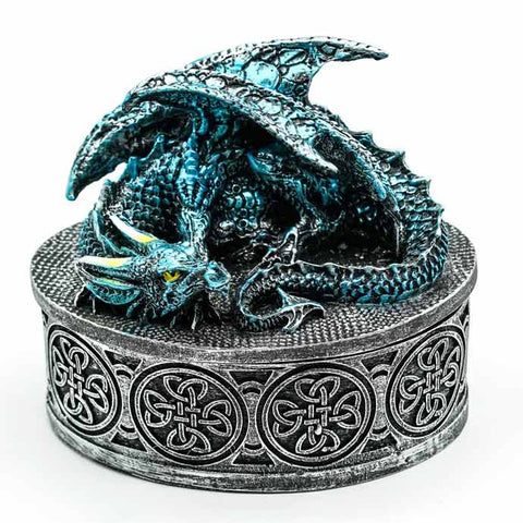 Blue Dragon Dice Box - Bea DnD Games