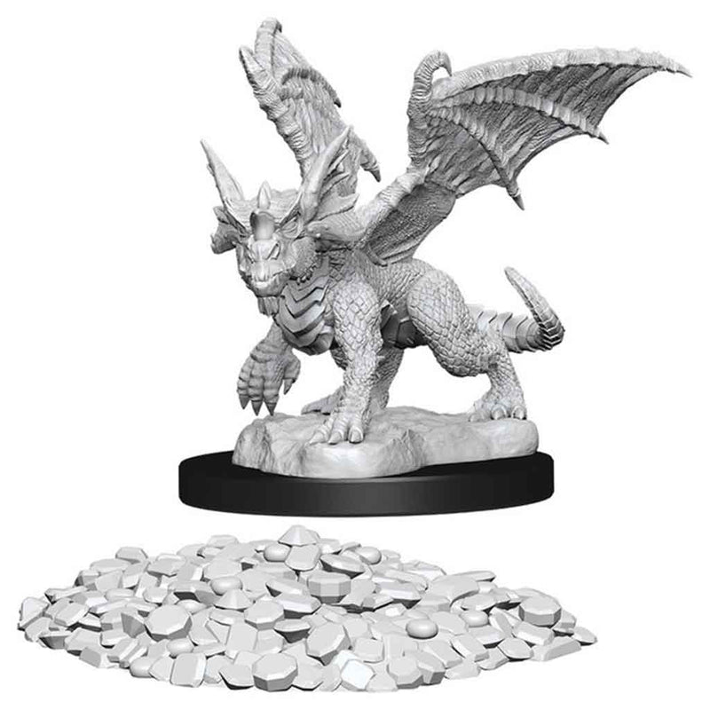 Blue Dragon Wyrmling Nolzurs Marvelous Unpainted Miniatures - Bea DnD Games