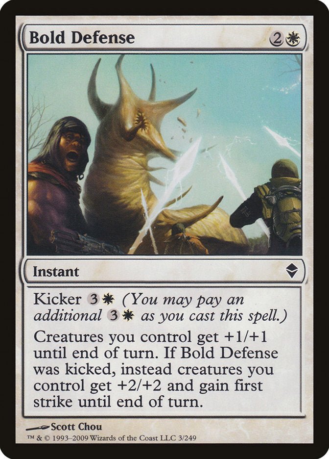 Bold Defense [Zendikar] - Bea DnD Games