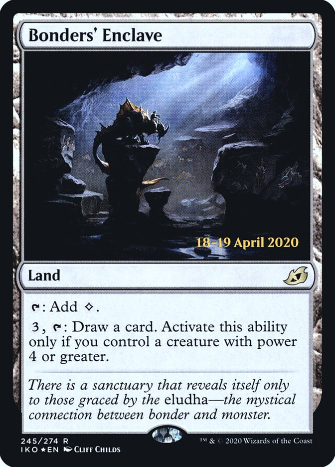 Bonders' Enclave [Ikoria: Lair of Behemoths Prerelease Promos] - Bea DnD Games