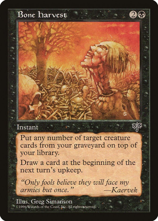 Bone Harvest [Mirage] - Bea DnD Games