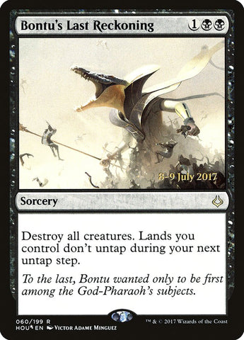 Bontu's Last Reckoning [Hour of Devastation Prerelease Promos] - Bea DnD Games