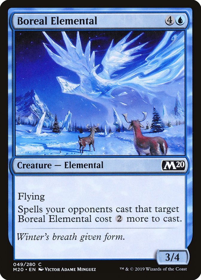 Boreal Elemental [Core Set 2020] - Bea DnD Games