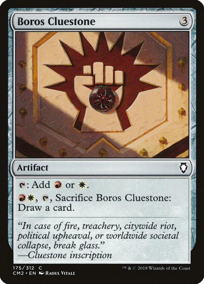 Boros Cluestone [Commander Anthology Volume II] - Bea DnD Games