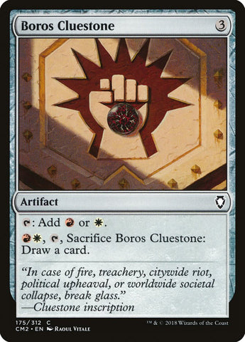 Boros Cluestone [Commander Anthology Volume II] - Bea DnD Games