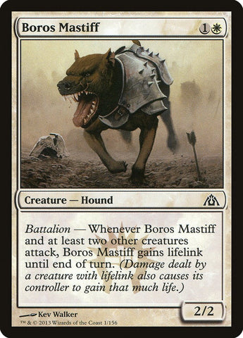 Boros Mastiff [Dragon's Maze] - Bea DnD Games