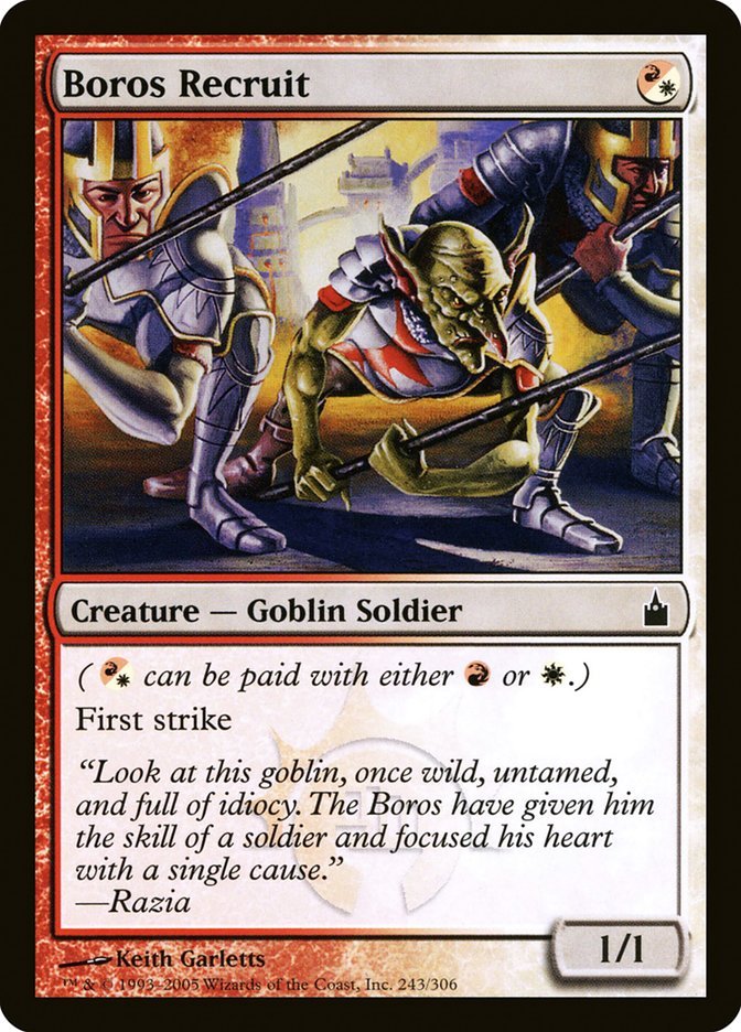 Boros Recruit [Ravnica: City of Guilds] - Bea DnD Games